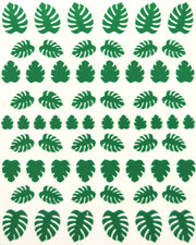 nail sticker sheet featuring leaf stickers made by sudosci